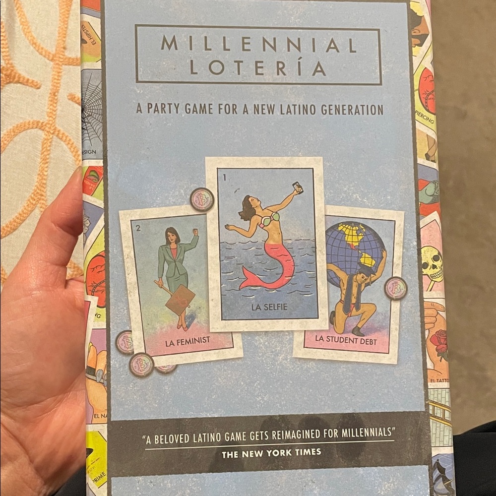Millennial Lotería Party Game